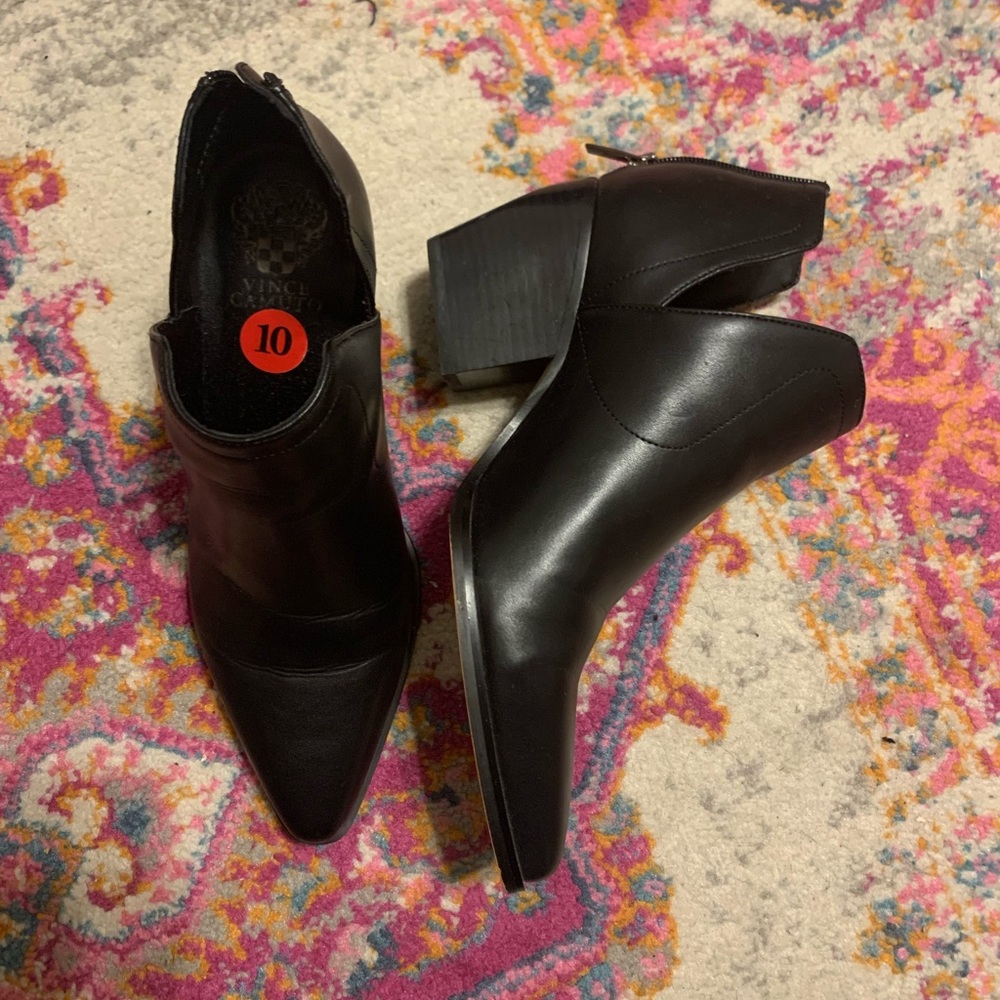 Vince Camuto Black Booties